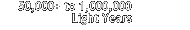 to 1000k Light Years